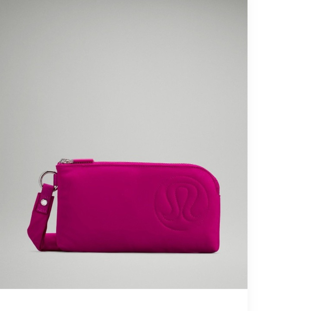 Lululemon curved wristlet